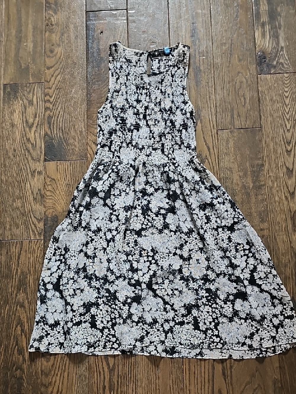 Club Monaco Silk Smocked Dress